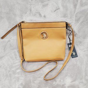 U.S. POLO ASSN. Faux Leather Crossbody Handbag - NWT